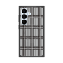 プレミアムスクエアケース with SnapMag［ Tartan Check - Gray ］