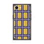 プレミアムスクエアケース with SnapMag［ Tartan Check - Yellow ］