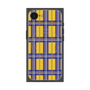 プレミアムスクエアケース with SnapMag［ Tartan Check - Yellow ］