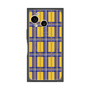 プレミアムスクエアケース with SnapMag［ Tartan Check - Yellow ］