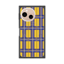 プレミアムスクエアケース with SnapMag［ Tartan Check - Yellow ］