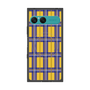 プレミアムスクエアケース with SnapMag［ Tartan Check - Yellow ］