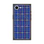 プレミアムスクエアケース with SnapMag［ Tartan Check - Blue ］