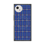 プレミアムスクエアケース with SnapMag［ Tartan Check - Blue ］
