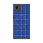 プレミアムスクエアケース with SnapMag［ Tartan Check - Blue ］