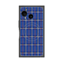 プレミアムスクエアケース with SnapMag［ Tartan Check - Blue ］