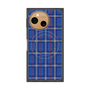 プレミアムスクエアケース with SnapMag［ Tartan Check - Blue ］