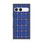 プレミアムスクエアケース with SnapMag［ Tartan Check - Blue ］