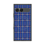 プレミアムスクエアケース with SnapMag［ Tartan Check - Blue ］