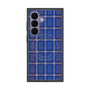 プレミアムスクエアケース with SnapMag［ Tartan Check - Blue ］