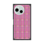 プレミアムスクエアケース with SnapMag［ Tartan Check - Pink ］