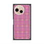プレミアムスクエアケース with SnapMag［ Tartan Check - Pink ］