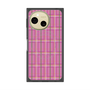 プレミアムスクエアケース with SnapMag［ Tartan Check - Pink ］