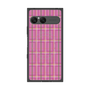 プレミアムスクエアケース with SnapMag［ Tartan Check - Pink ］