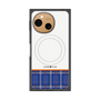 プレミアムスクエアケース with SnapMag［ CASEPLAY Tartan Check - Blue ］
