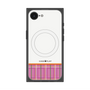 プレミアムスクエアケース with SnapMag［ CASEPLAY Tartan Check - Pink ］