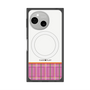 プレミアムスクエアケース with SnapMag［ CASEPLAY Tartan Check - Pink ］