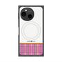 プレミアムスクエアケース with SnapMag［ CASEPLAY Tartan Check - Pink ］