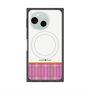 プレミアムスクエアケース with SnapMag［ CASEPLAY Tartan Check - Pink ］