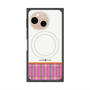プレミアムスクエアケース with SnapMag［ CASEPLAY Tartan Check - Pink ］