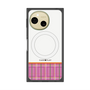 プレミアムスクエアケース with SnapMag［ CASEPLAY Tartan Check - Pink ］