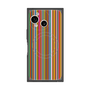 プレミアムスクエアケース with SnapMag［ Colorful Stripe ］