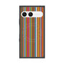 プレミアムスクエアケース with SnapMag［ Colorful Stripe ］