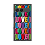 プレミアムスクエアケース with SnapMag［ LOVE!LOVE!LOVE! ］