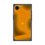 プレミアムスクエアケース with SnapMag［ CASEPLAY Winding Pattern - Orange ］