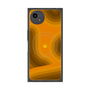 プレミアムスクエアケース with SnapMag［ CASEPLAY Winding Pattern - Orange ］