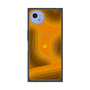 プレミアムスクエアケース with SnapMag［ CASEPLAY Winding Pattern - Orange ］