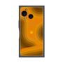 プレミアムスクエアケース with SnapMag［ CASEPLAY Winding Pattern - Orange ］