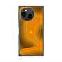 プレミアムスクエアケース with SnapMag［ CASEPLAY Winding Pattern - Orange ］