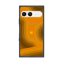 プレミアムスクエアケース with SnapMag［ CASEPLAY Winding Pattern - Orange ］