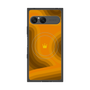 プレミアムスクエアケース with SnapMag［ CASEPLAY Winding Pattern - Orange ］