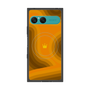 プレミアムスクエアケース with SnapMag［ CASEPLAY Winding Pattern - Orange ］