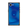 プレミアムスクエアケース with SnapMag［ CASEPLAY Winding Pattern - Blue ］