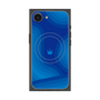 プレミアムスクエアケース with SnapMag［ CASEPLAY Winding Pattern - Blue ］