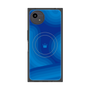 プレミアムスクエアケース with SnapMag［ CASEPLAY Winding Pattern - Blue ］
