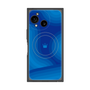 プレミアムスクエアケース with SnapMag［ CASEPLAY Winding Pattern - Blue ］