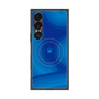 プレミアムスクエアケース with SnapMag［ CASEPLAY Winding Pattern - Blue ］