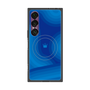 プレミアムスクエアケース with SnapMag［ CASEPLAY Winding Pattern - Blue ］