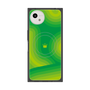 プレミアムスクエアケース with SnapMag［ CASEPLAY Winding Pattern - Green ］