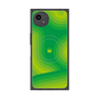 プレミアムスクエアケース with SnapMag［ CASEPLAY Winding Pattern - Green ］