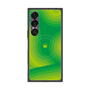 プレミアムスクエアケース with SnapMag［ CASEPLAY Winding Pattern - Green ］