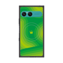 プレミアムスクエアケース with SnapMag［ CASEPLAY Winding Pattern - Green ］