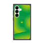プレミアムスクエアケース with SnapMag［ CASEPLAY Winding Pattern - Green ］