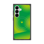 プレミアムスクエアケース with SnapMag［ CASEPLAY Winding Pattern - Green ］