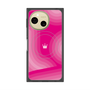 プレミアムスクエアケース with SnapMag［ CASEPLAY Winding Pattern - Pink ］
