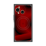プレミアムスクエアケース with SnapMag［ CASEPLAY Winding Pattern - Red ］